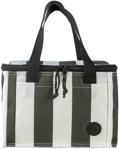 City stripe cooler bag small rPET