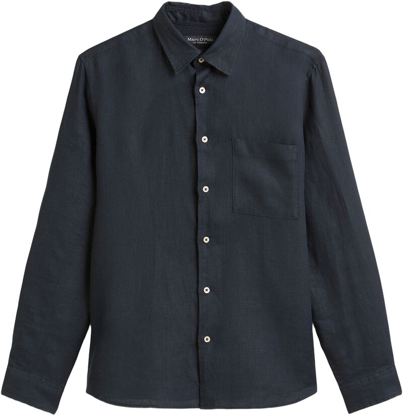 Kent Collar, Long Sleeves, One Rect