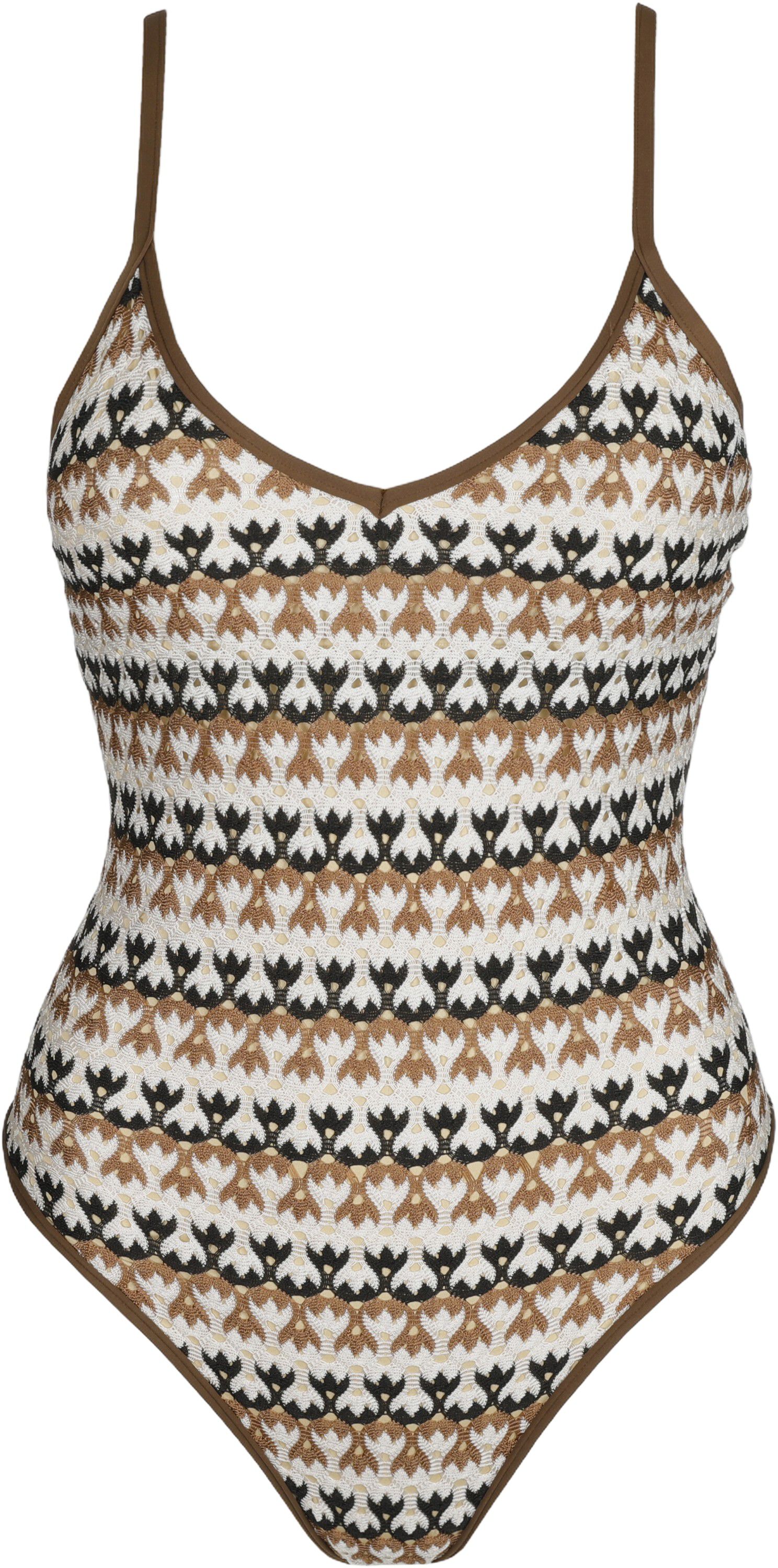 Biles badedragt med aftagelige indl&aelig;