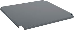 HAY Colour Crate Lid Metal-Large Square-Charcoal