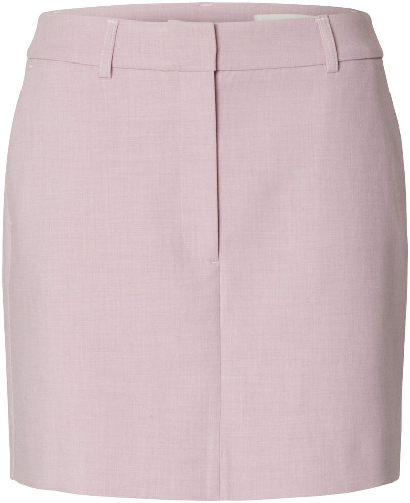 Slfrita Mw Mini Skirt Mel