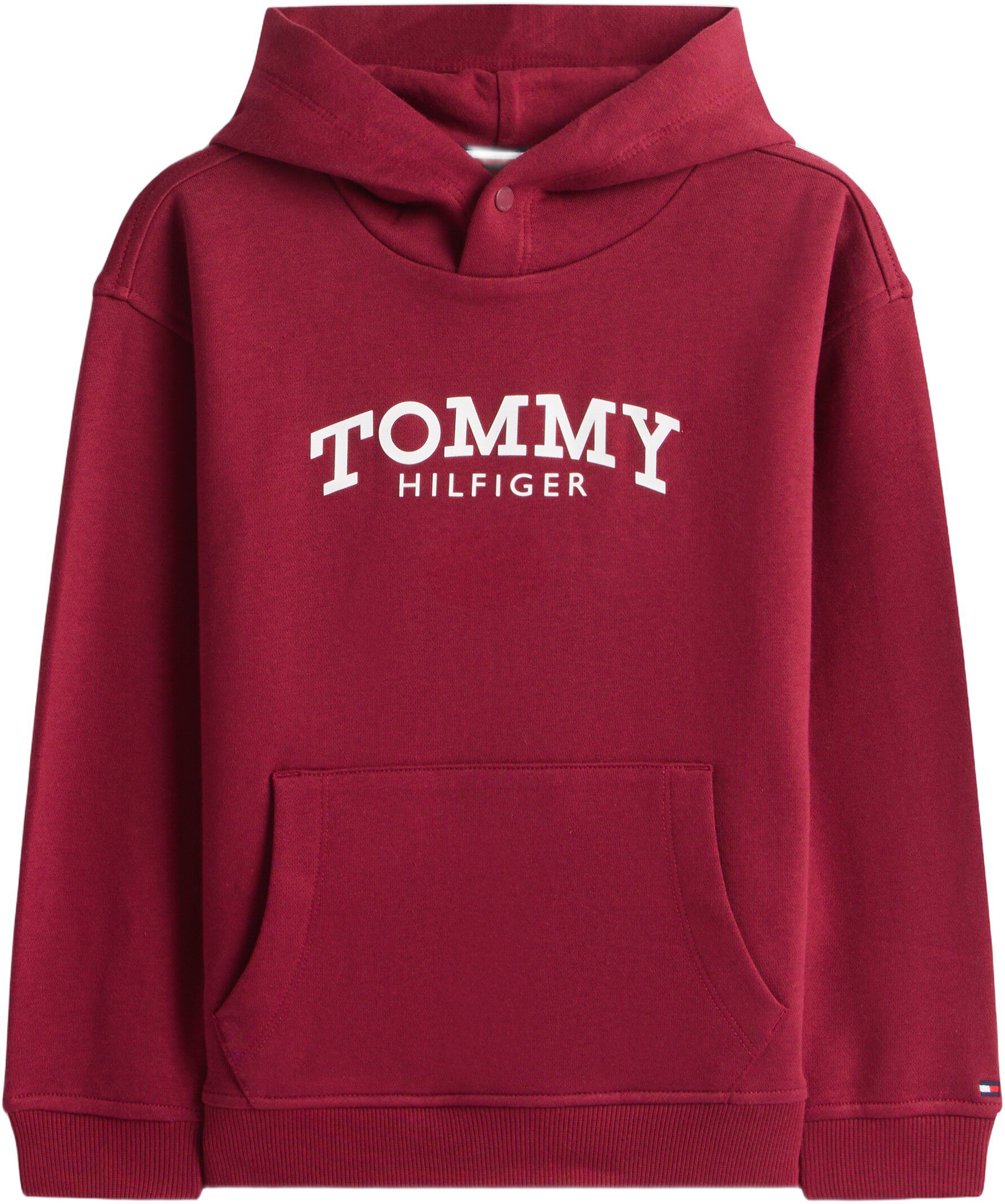 Logo Print Fleece Hoody