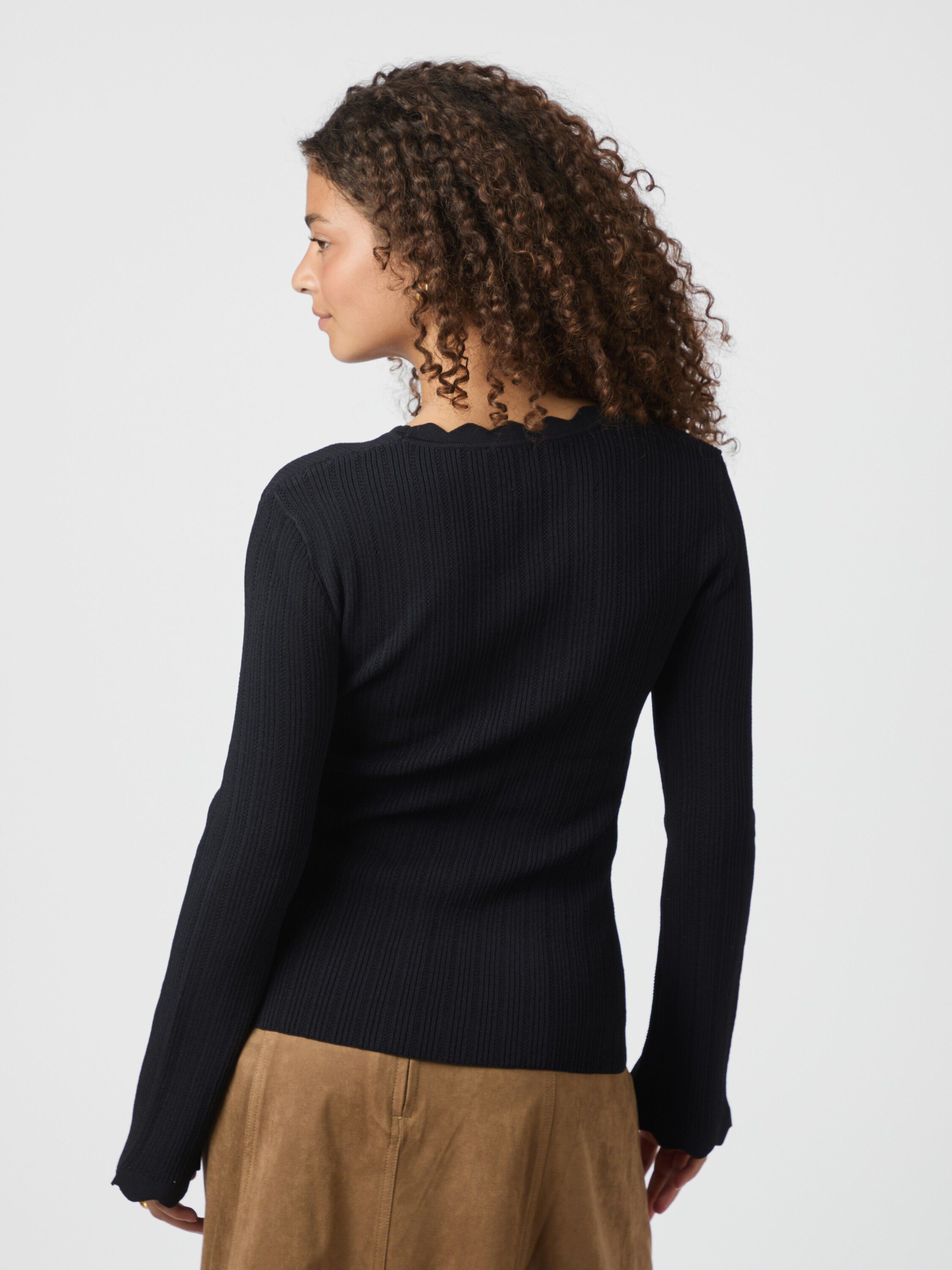 Clara Stitch Knit Blouse