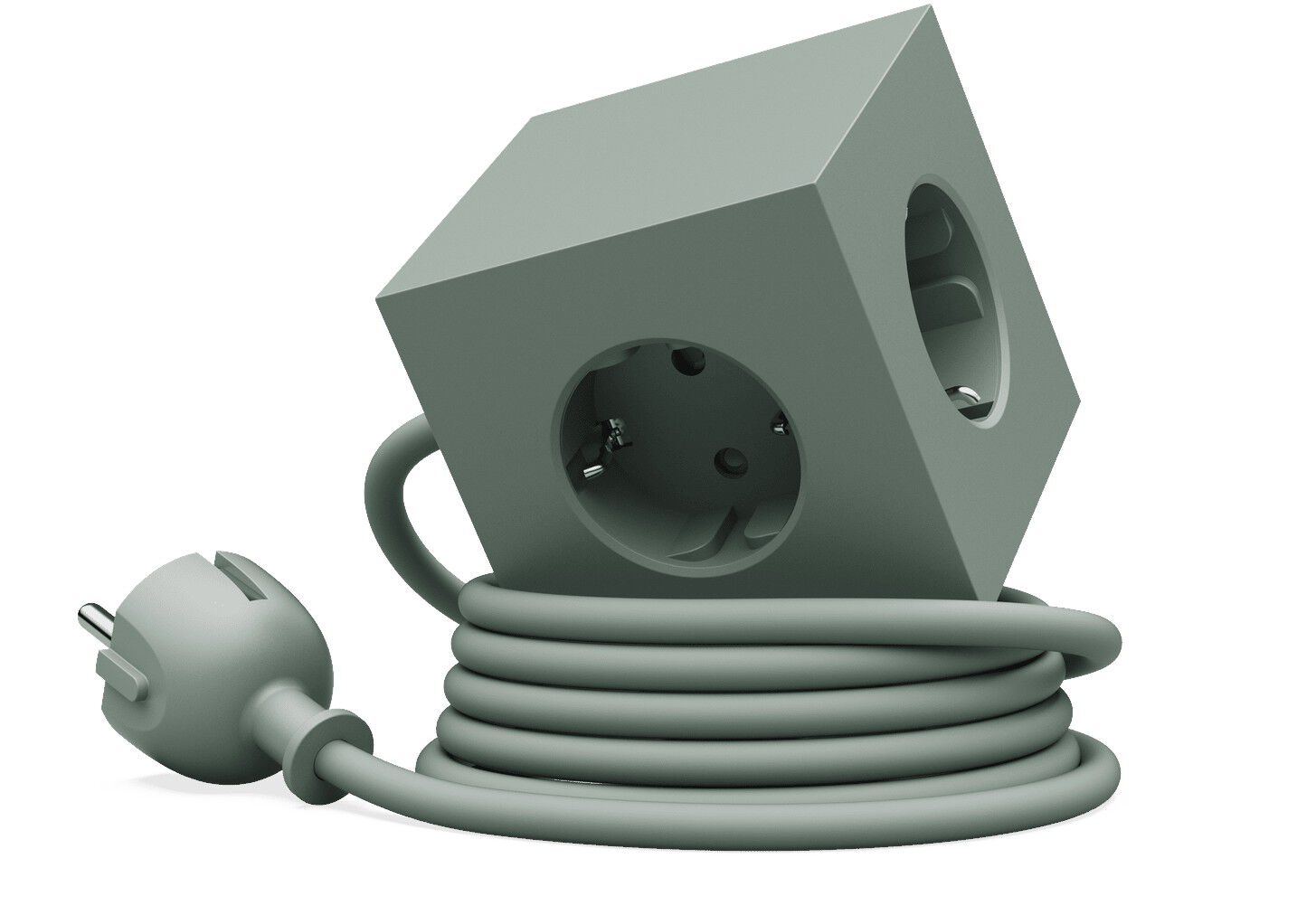 Square 1 - USB-C - 1,8m F EU - Oak Green