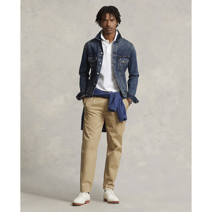 Custom Slim Fit Mesh Polo Shirt