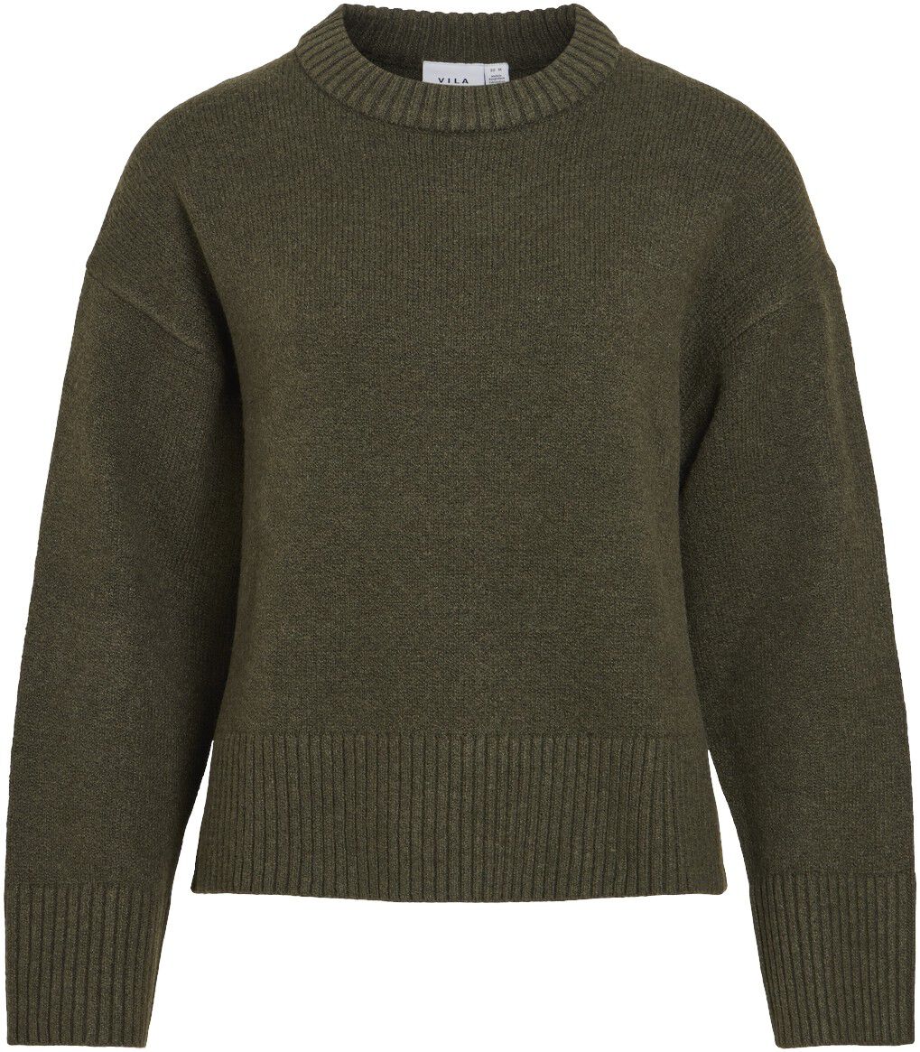 Visia L/S O-Neck Knit Pullover