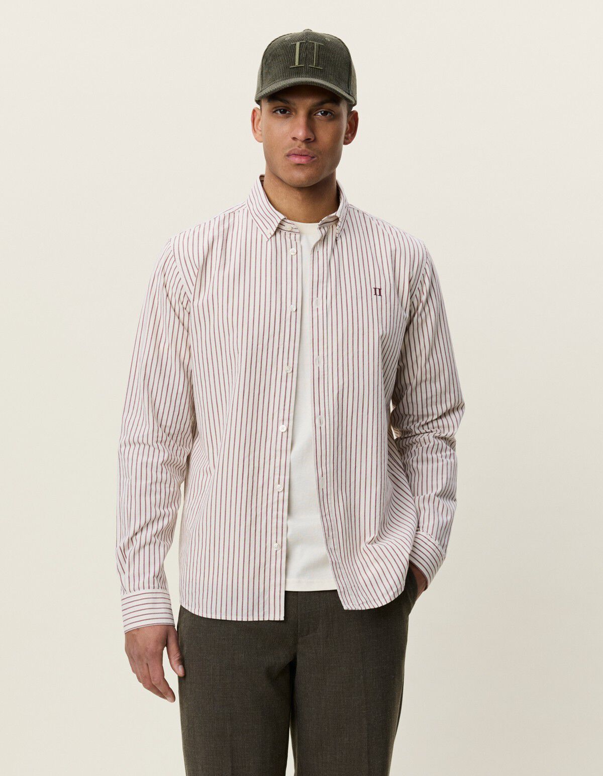 Light Oxford Striped Shirt