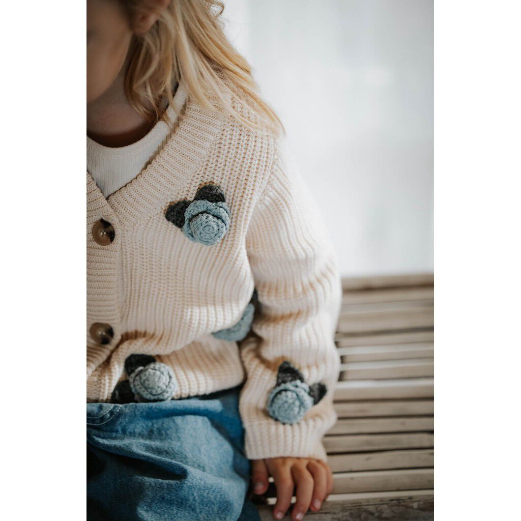 COOL FLOWER CARDIGAN