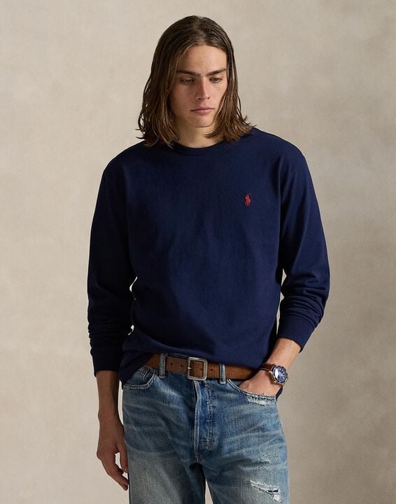 Classic Fit Jersey Long-Sleeve T-Shirt