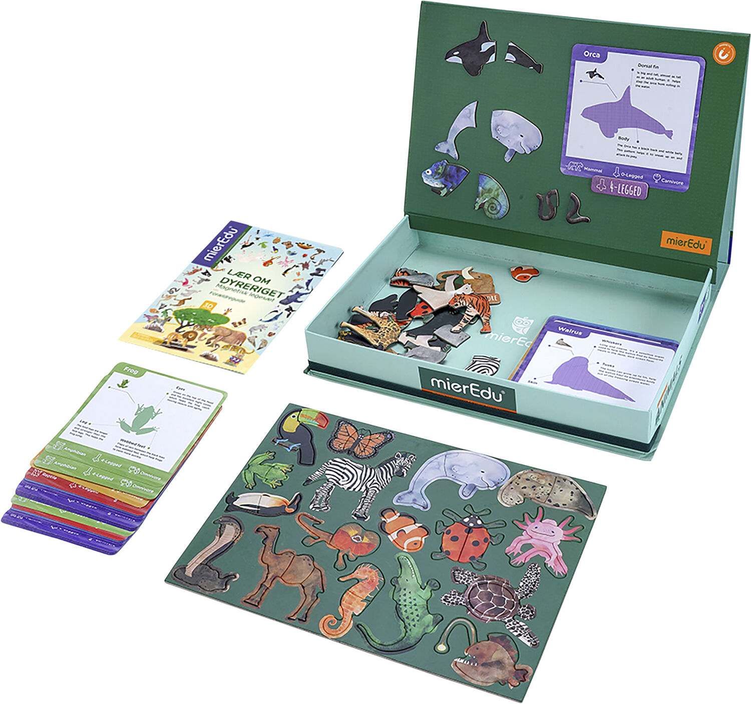 mierEdu - Magnetisk leges&aelig;t - L&aelig;r om dyreriget