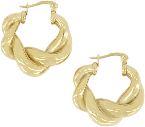 Iconic twisted pattern earrings