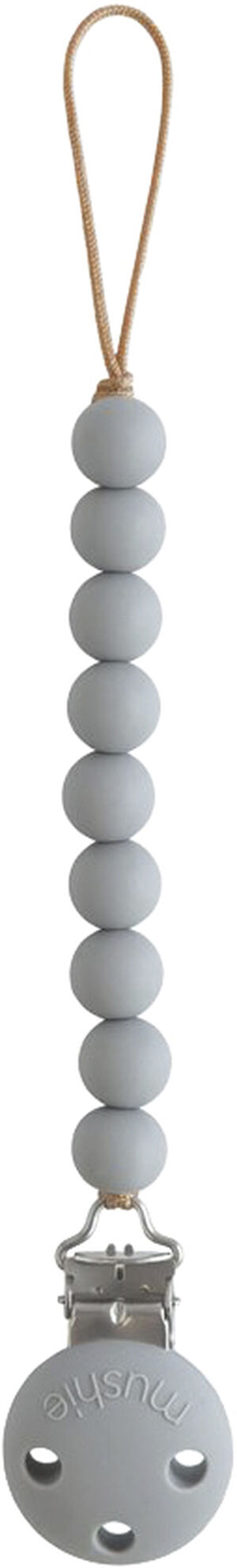 Mushie suttekæde i silikone - Hera - Stone