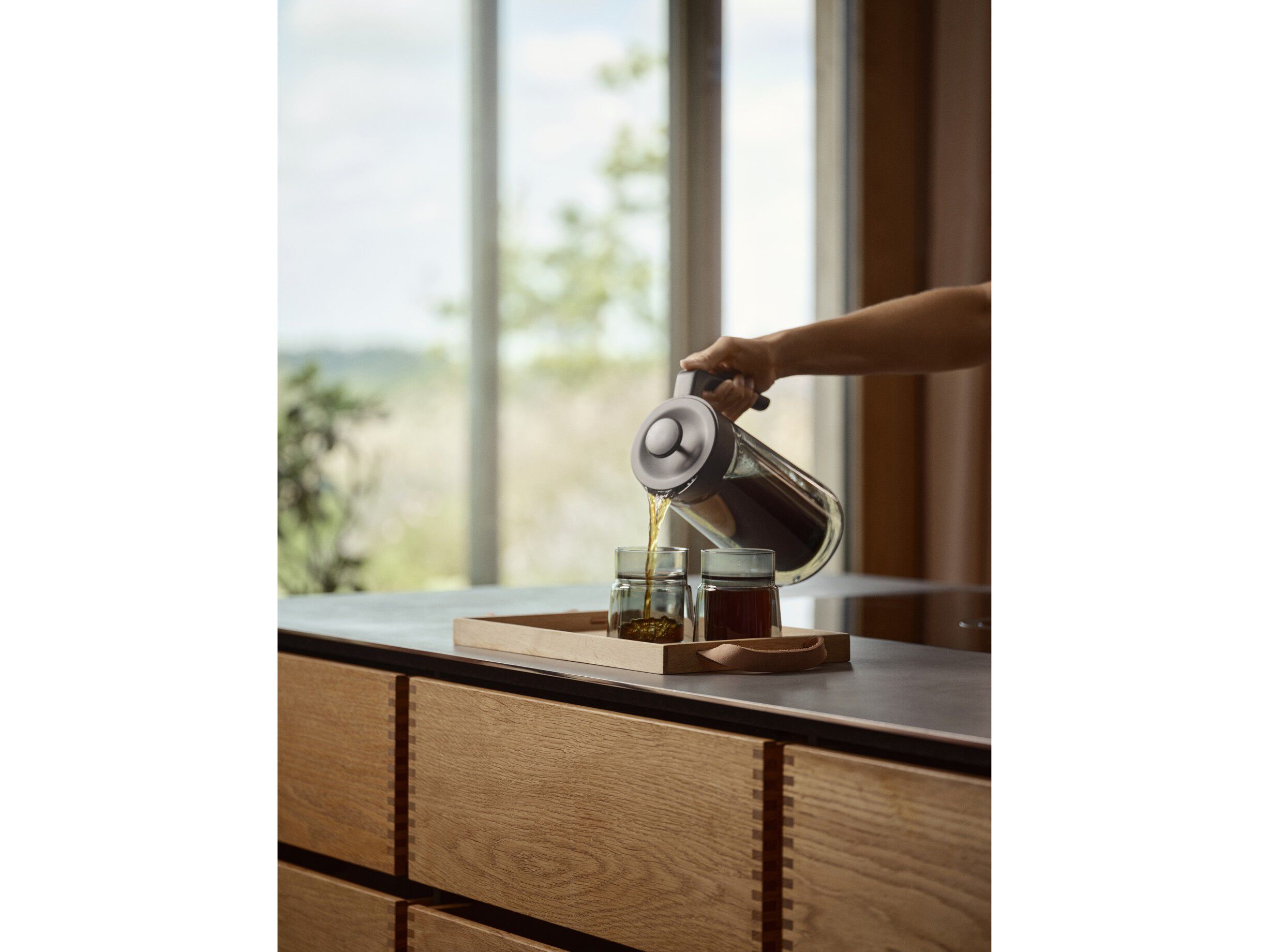 Stempelkande CC 0,8 liter Silver