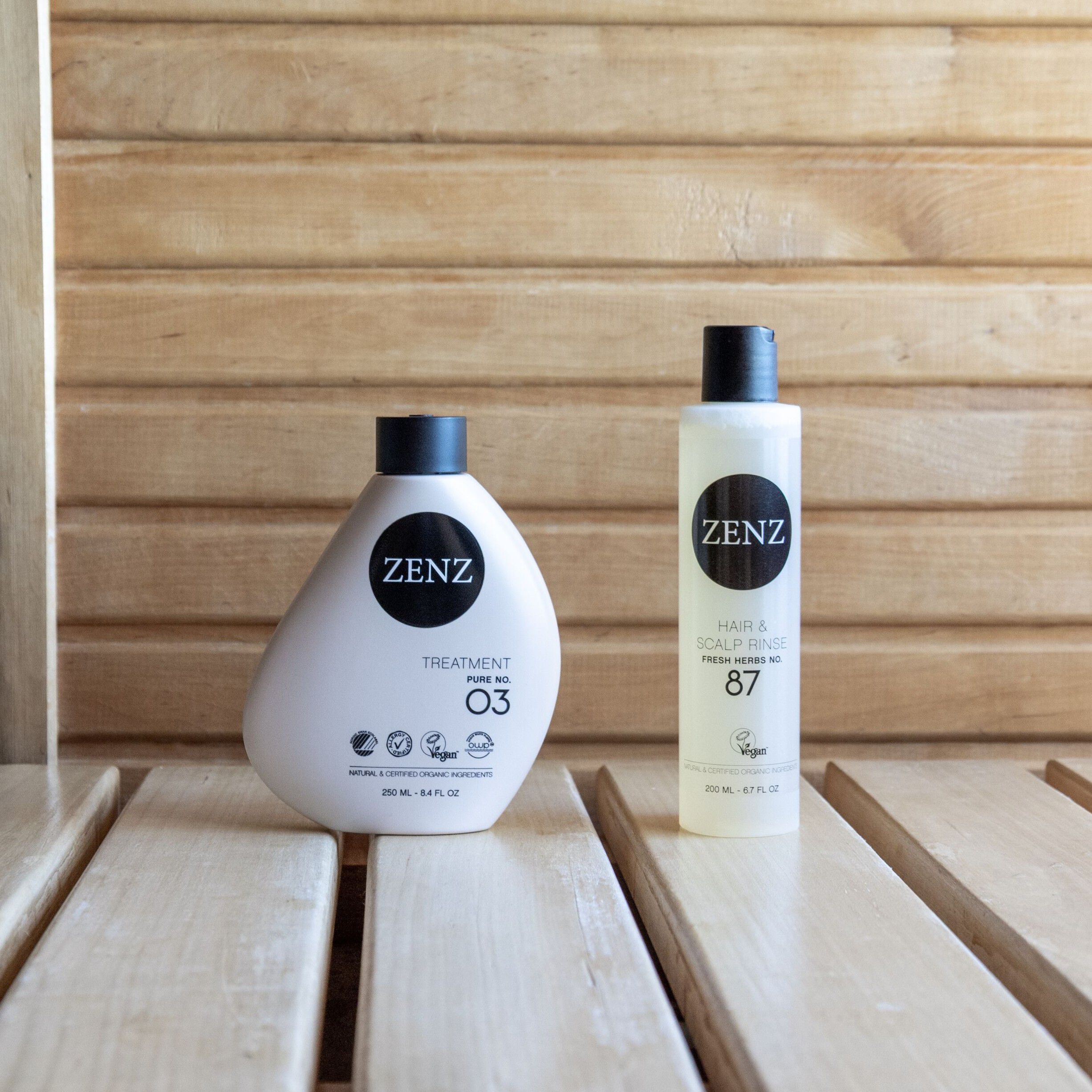 Zenz Organic Fresh Herbs 87 Hair Rinse + Treatment 200 ML