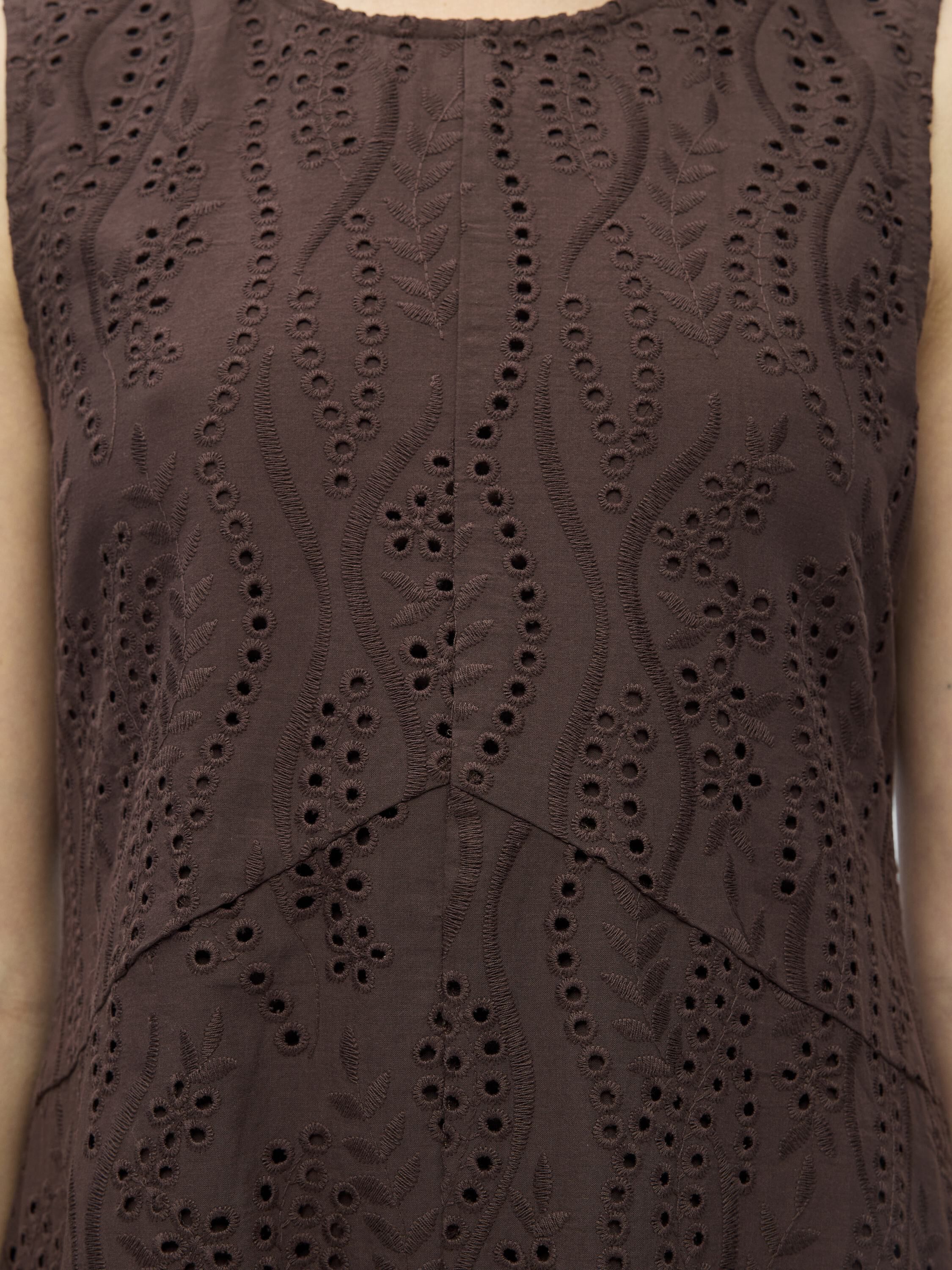 OBJJOVANNA S/L LO O-NECK LONG DRESS