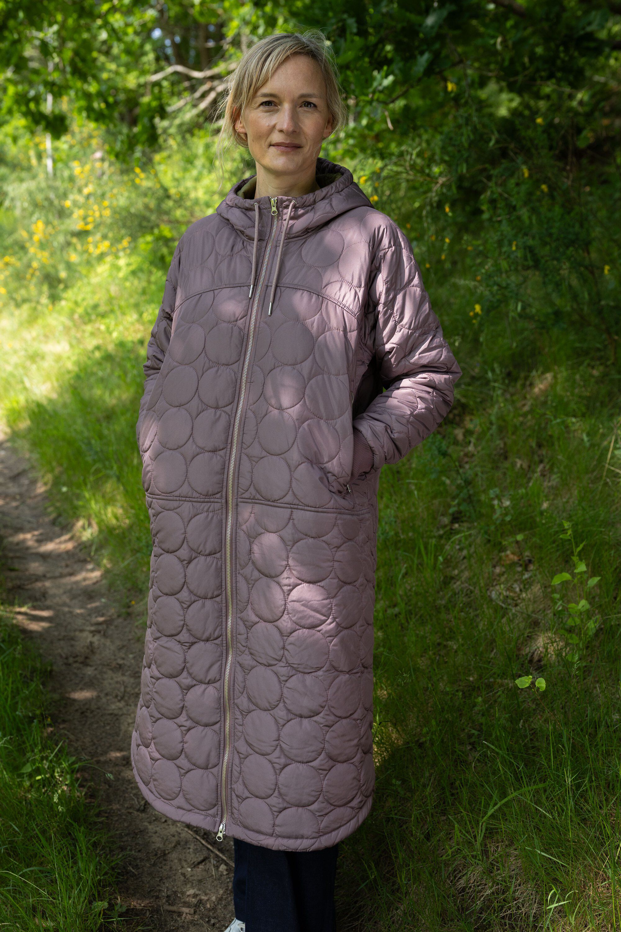 Danedrama Thermo Coat Mauve
