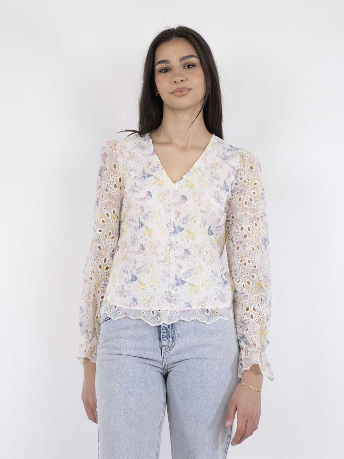 Candice Embroidery Blouse