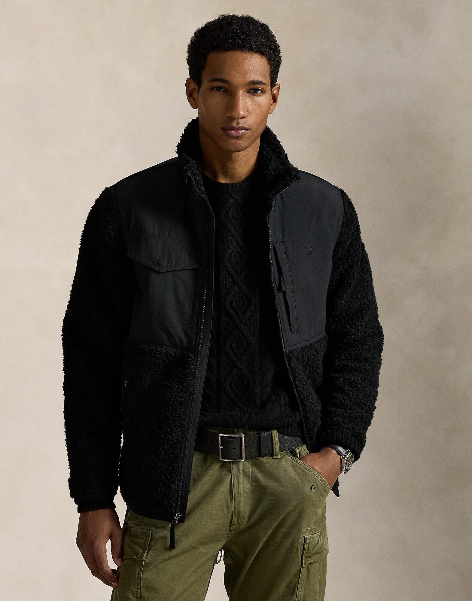 Hybrid Mockneck Jacket