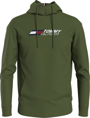 Sport Logo Fleece hættetrøje