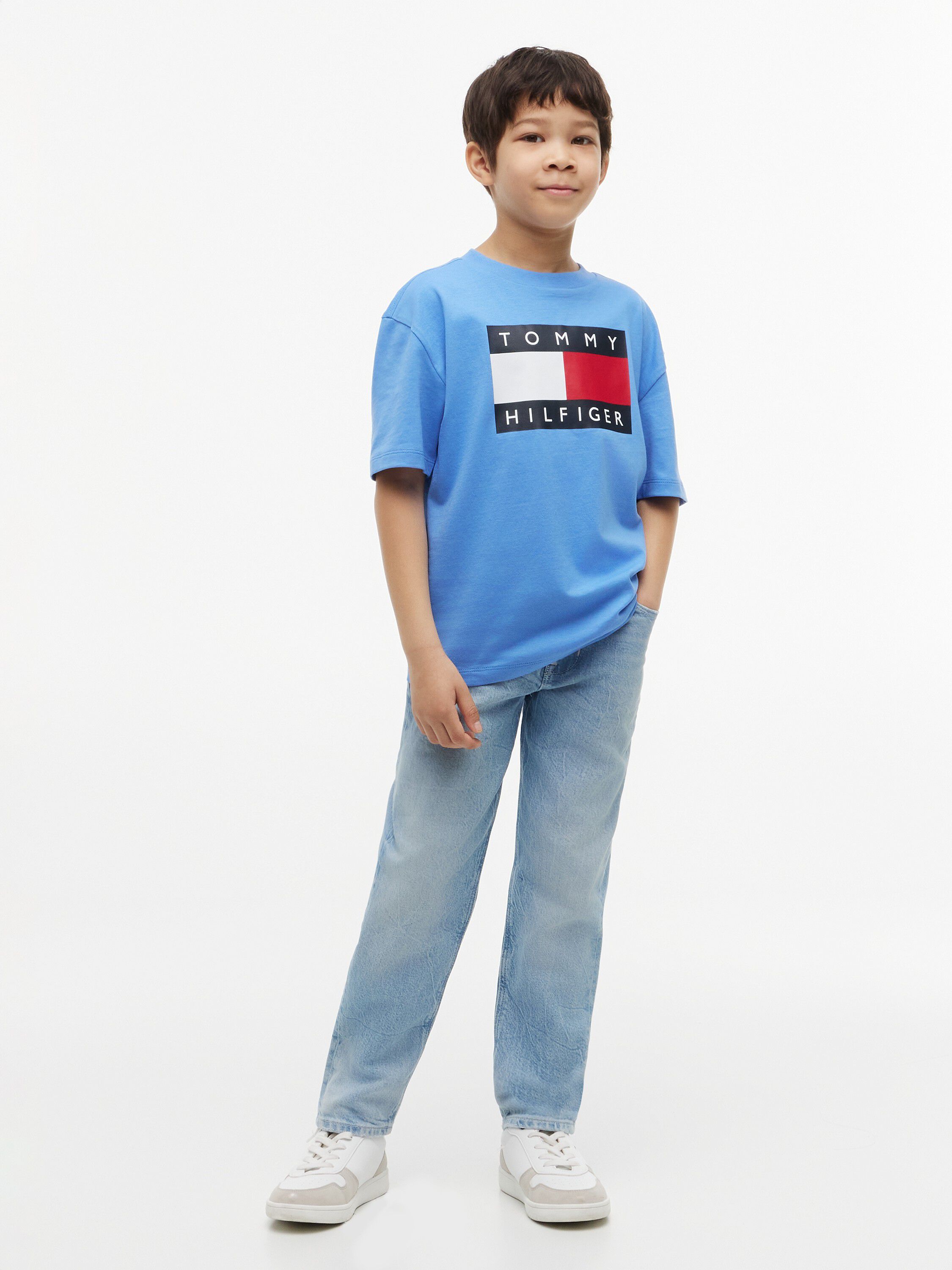 HERITAGE PRINTED FLAG T-SHIRT