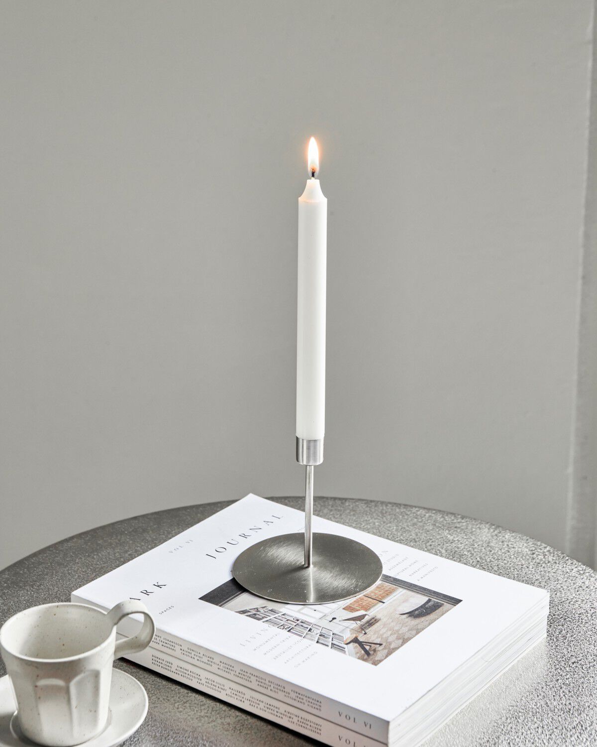 Lysestage, HDAnit, S&oslash;lv finish