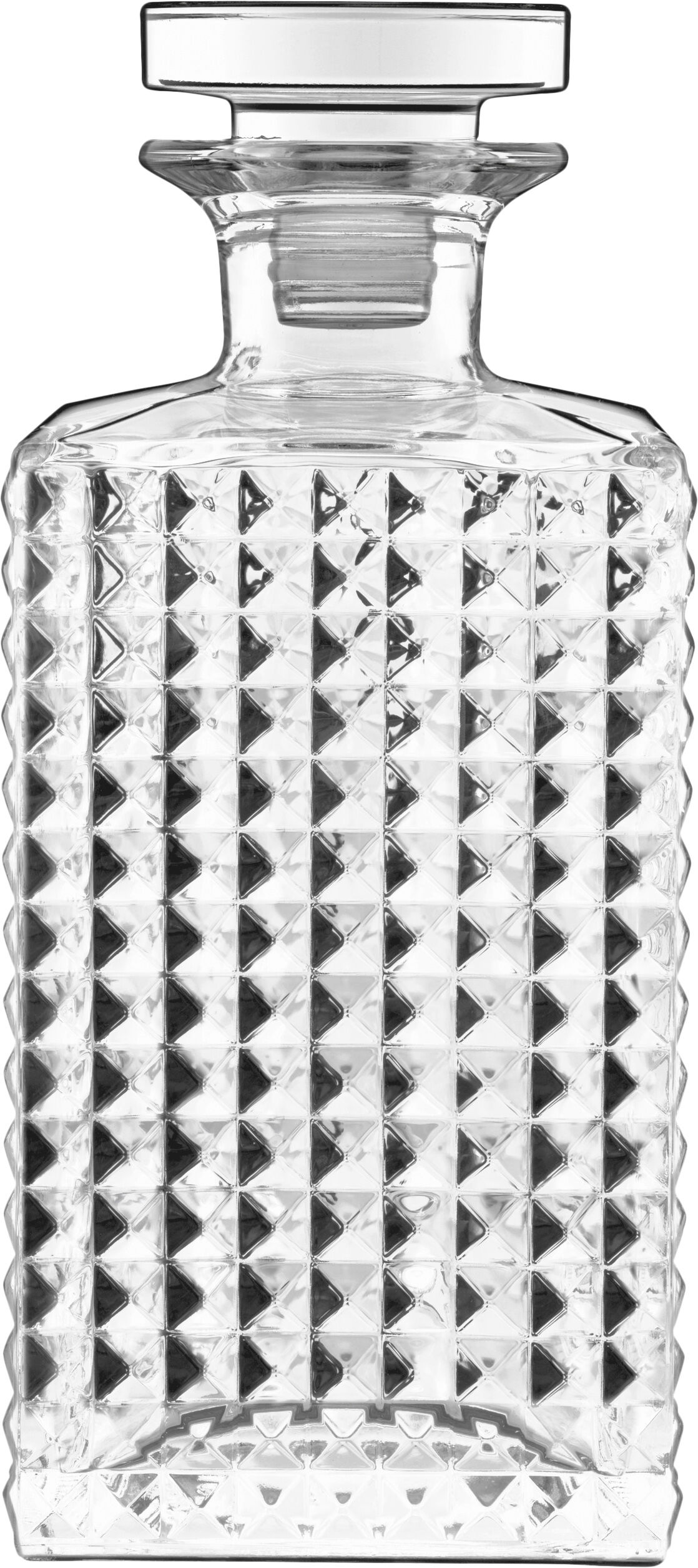 Elixir karaffel klar 75 cl L8,5cm B8,5cm H20,7cm