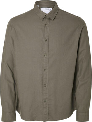 SLHSLIMOWEN-FLANNEL SHIRT LS NOOS