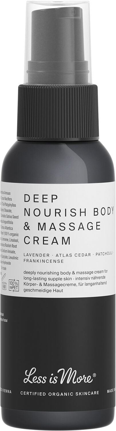 Organic Deep Nourish Body & Massage Cream lavender