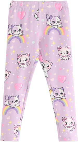Soft leggings with brushed inside a