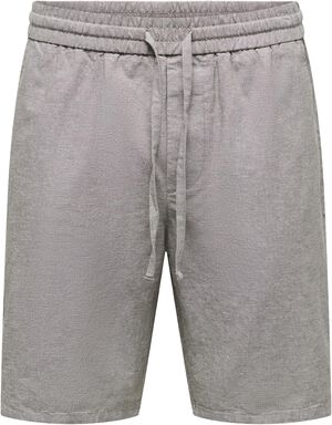 ONSLINUS 0007 COT LIN SHORTS NOOS