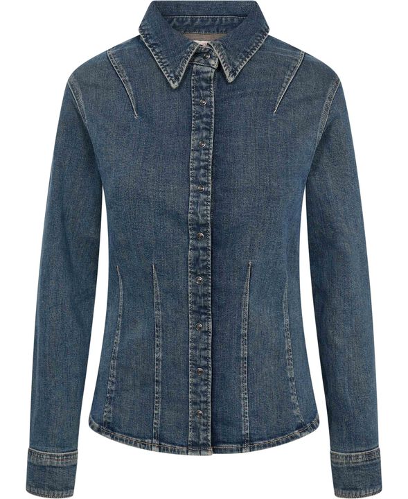 LS SHAPED SHIRT DOLLY PARDON M