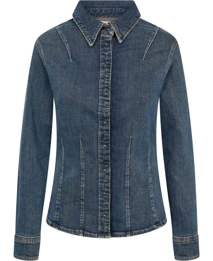 LS SHAPED SHIRT DOLLY PARDON M