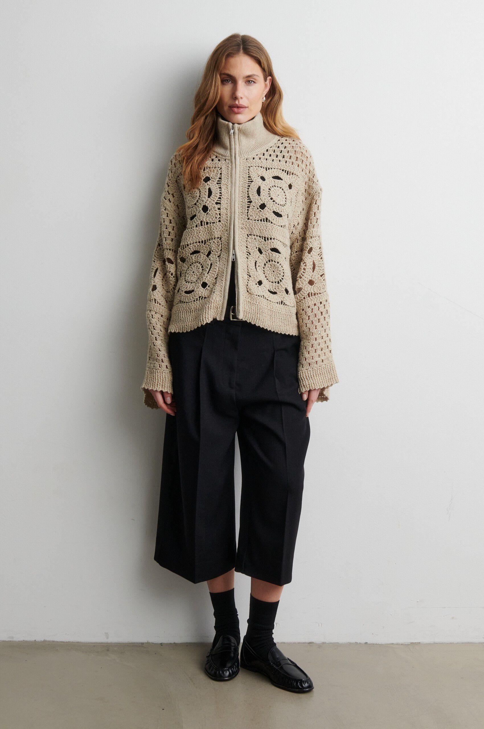 Sella Cropped Trousers