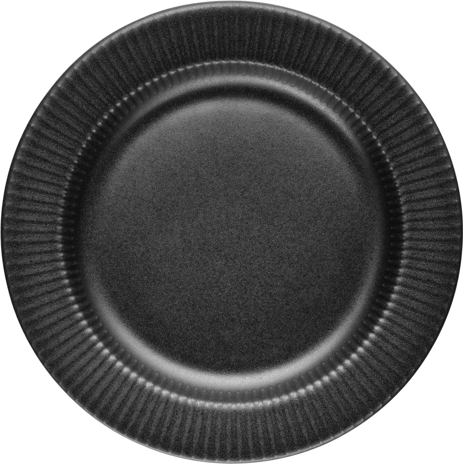 Legio Nova Kagetallerken 19 cm Black - 4 stk