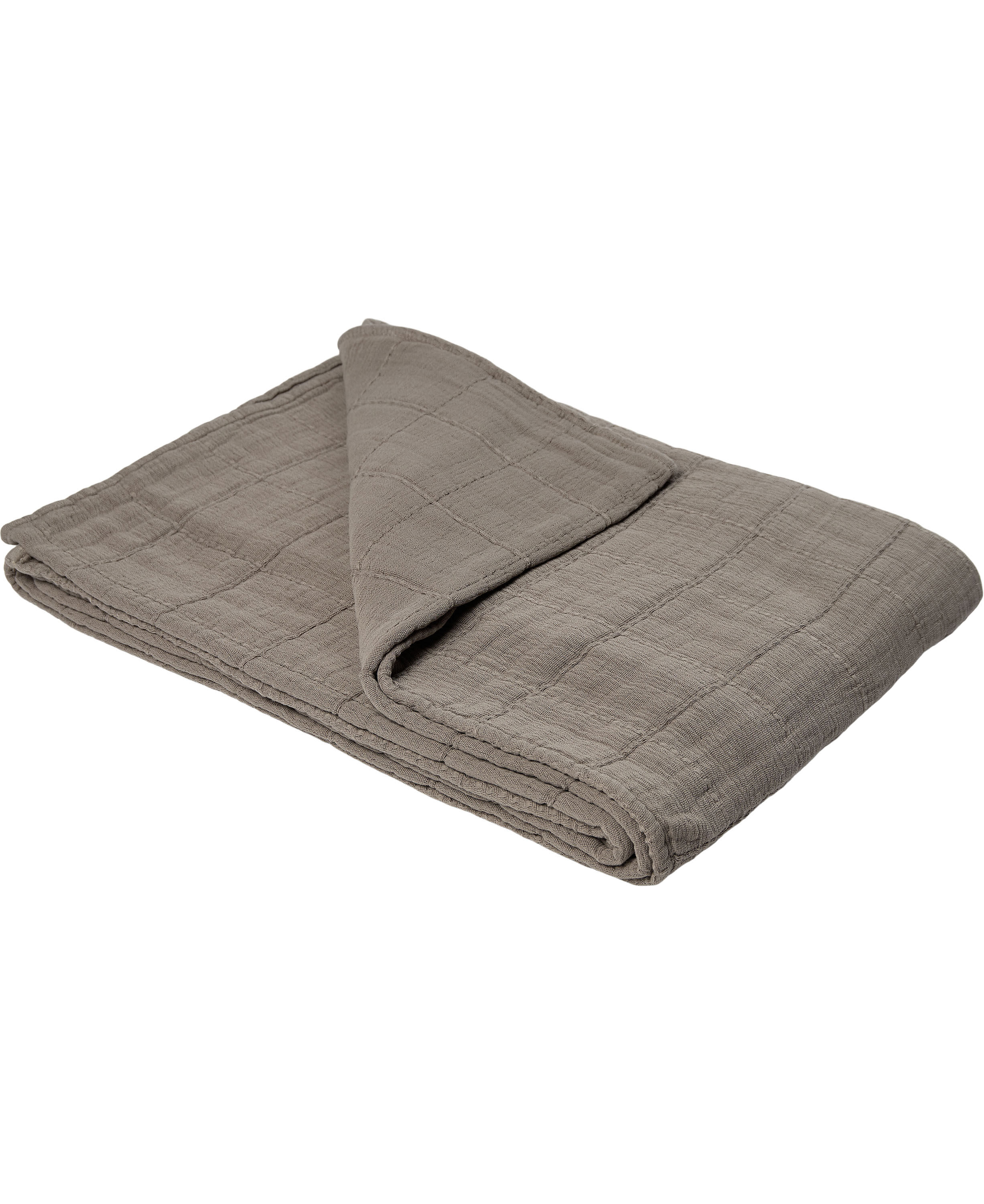 Cozy bedspread stonewashed