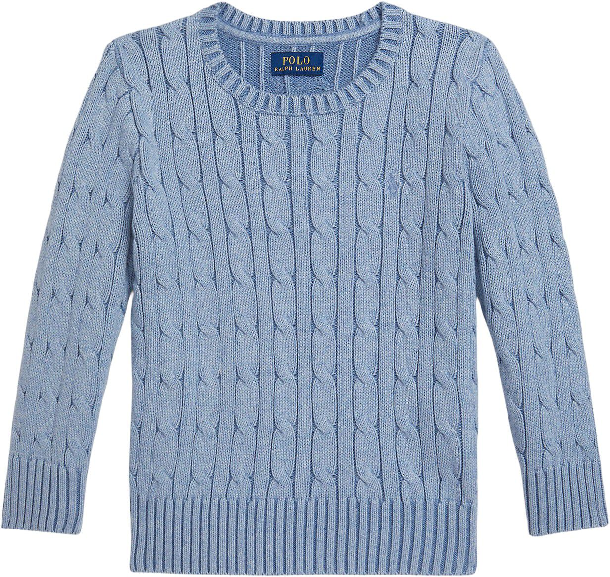 Cable-Knit Cotton Sweater