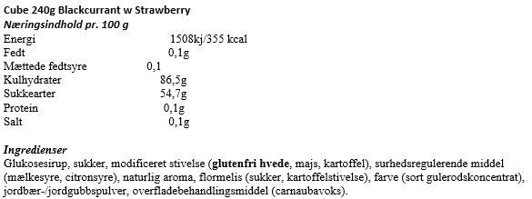 Cube 240g Blackcurrant w Strawberry