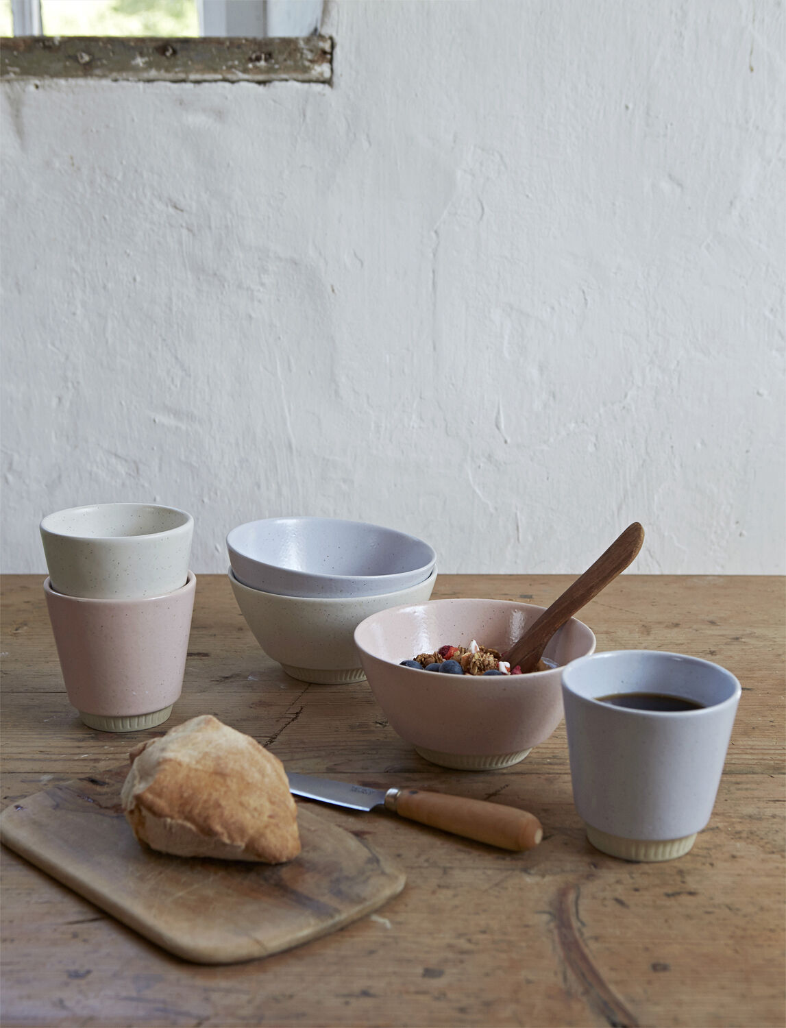 Knabstrup Colorit, kop, rosa, H9 cm, 250 ml