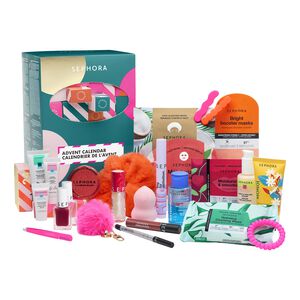 Julekalender - 24 overraskelser til makeup, hudpleje, bad og tilbehør