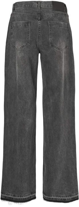 Denim black straight pants - Fellin