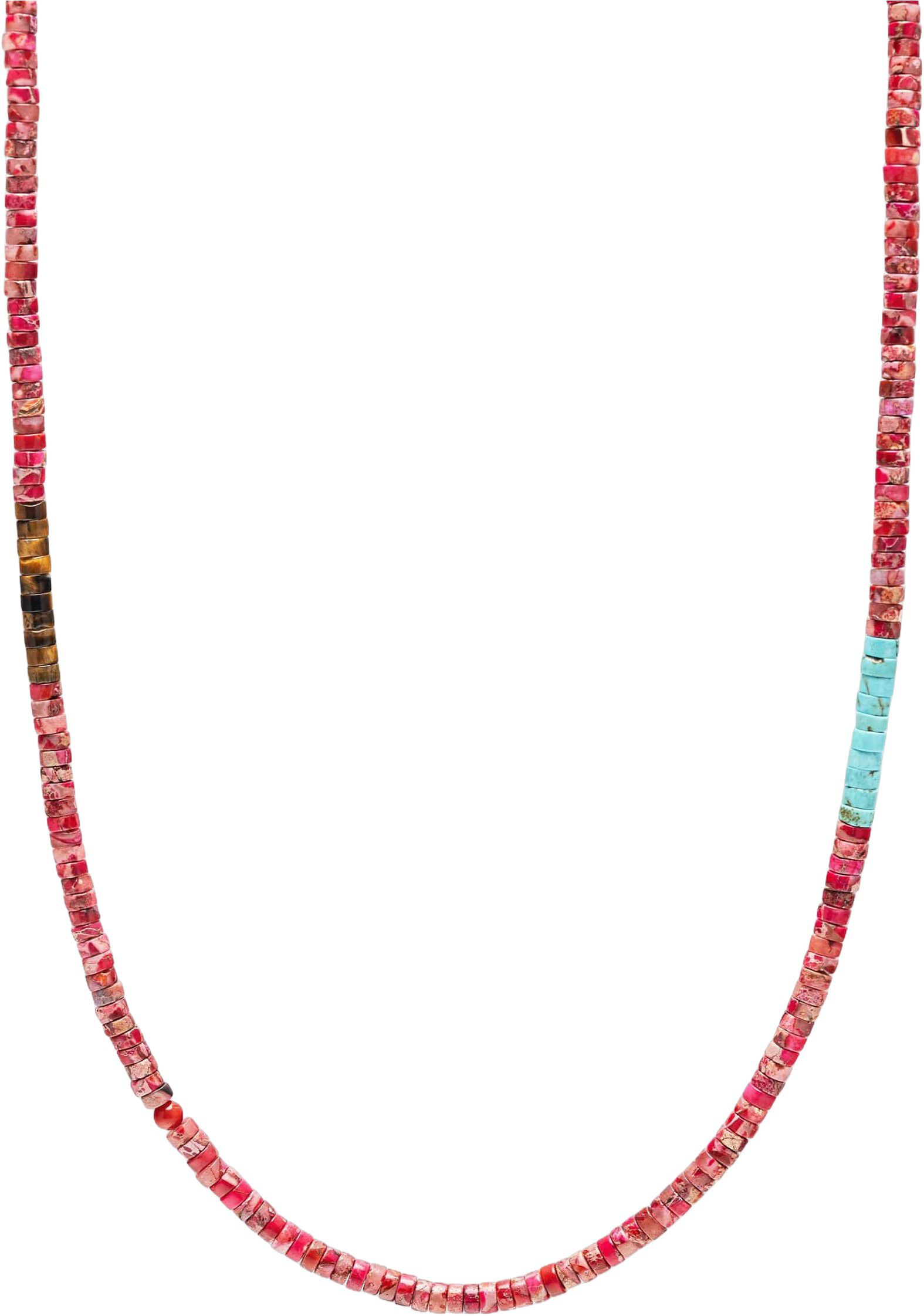 Red Jasper Heishi Necklace