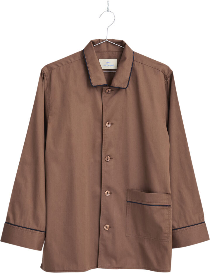 Outline Pyjama L/S Shirt-XS/S-Milk