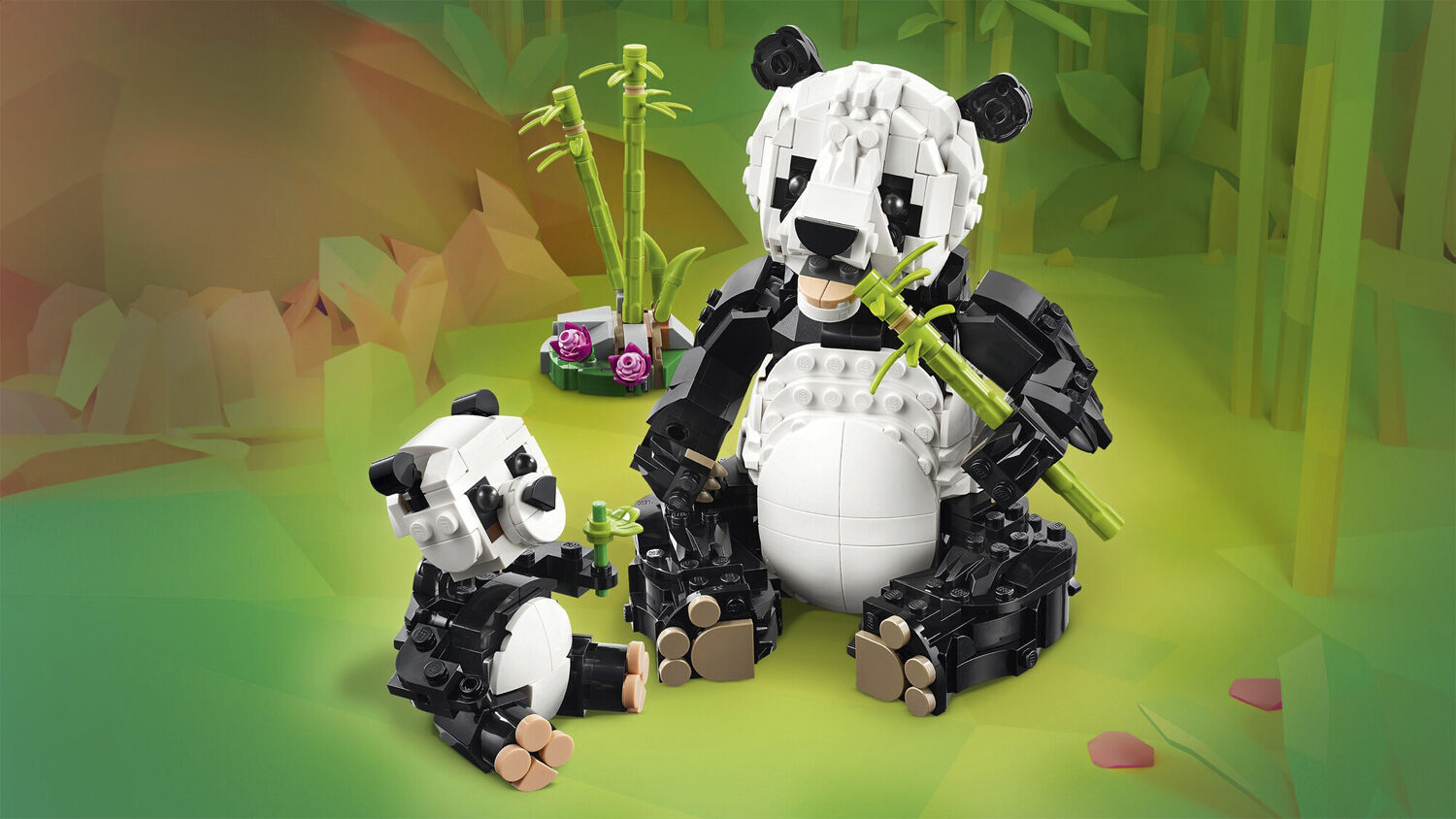 Vilde dyr - Pandafamilie 31165