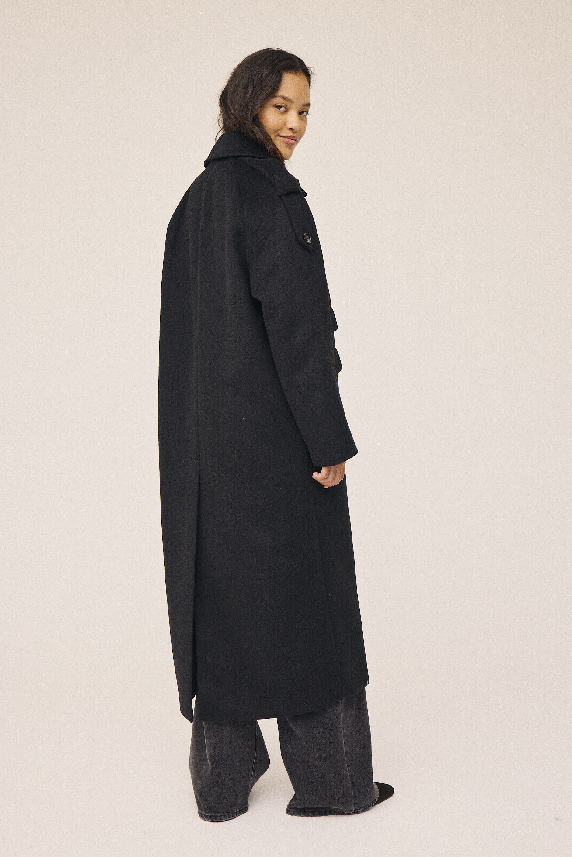 Reeva 12 Coat Wool mix - GRS