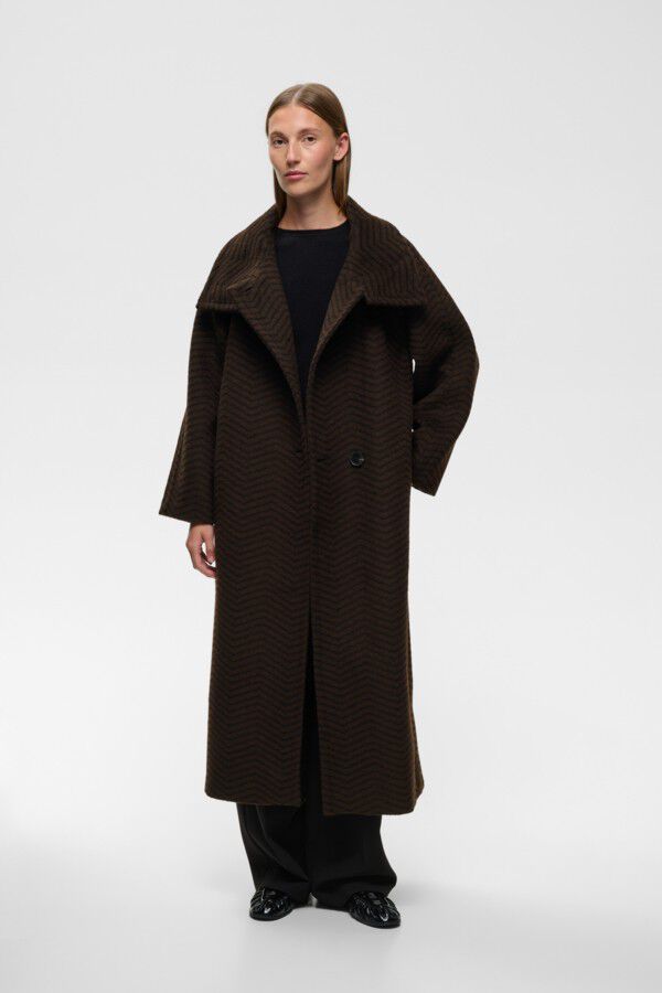 ZASCHAIW COLLAR COAT