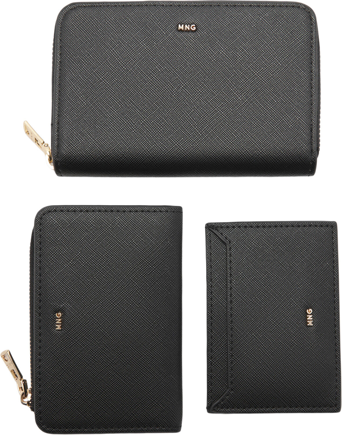 Saffiano-effect cardholder