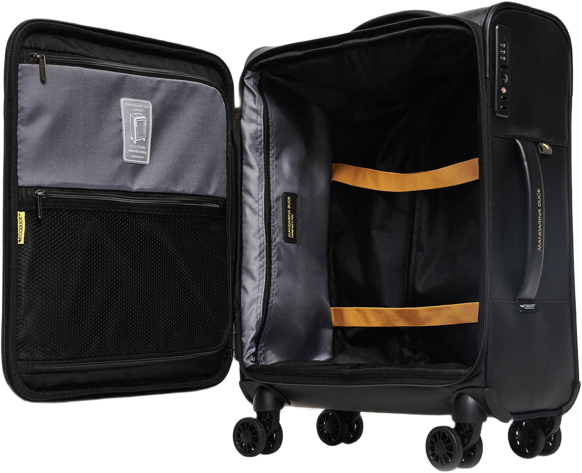 ECO COATED TROLLEY CABIN / BLACK