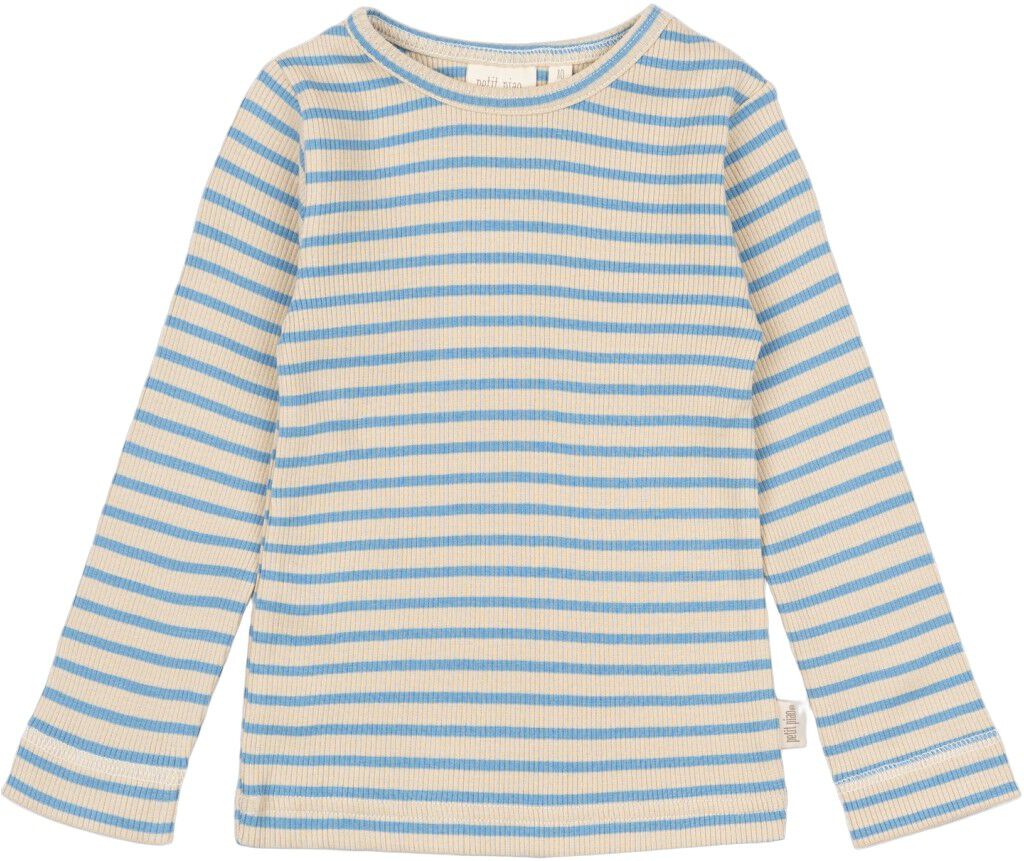 T-shirt L/S Modal Striped