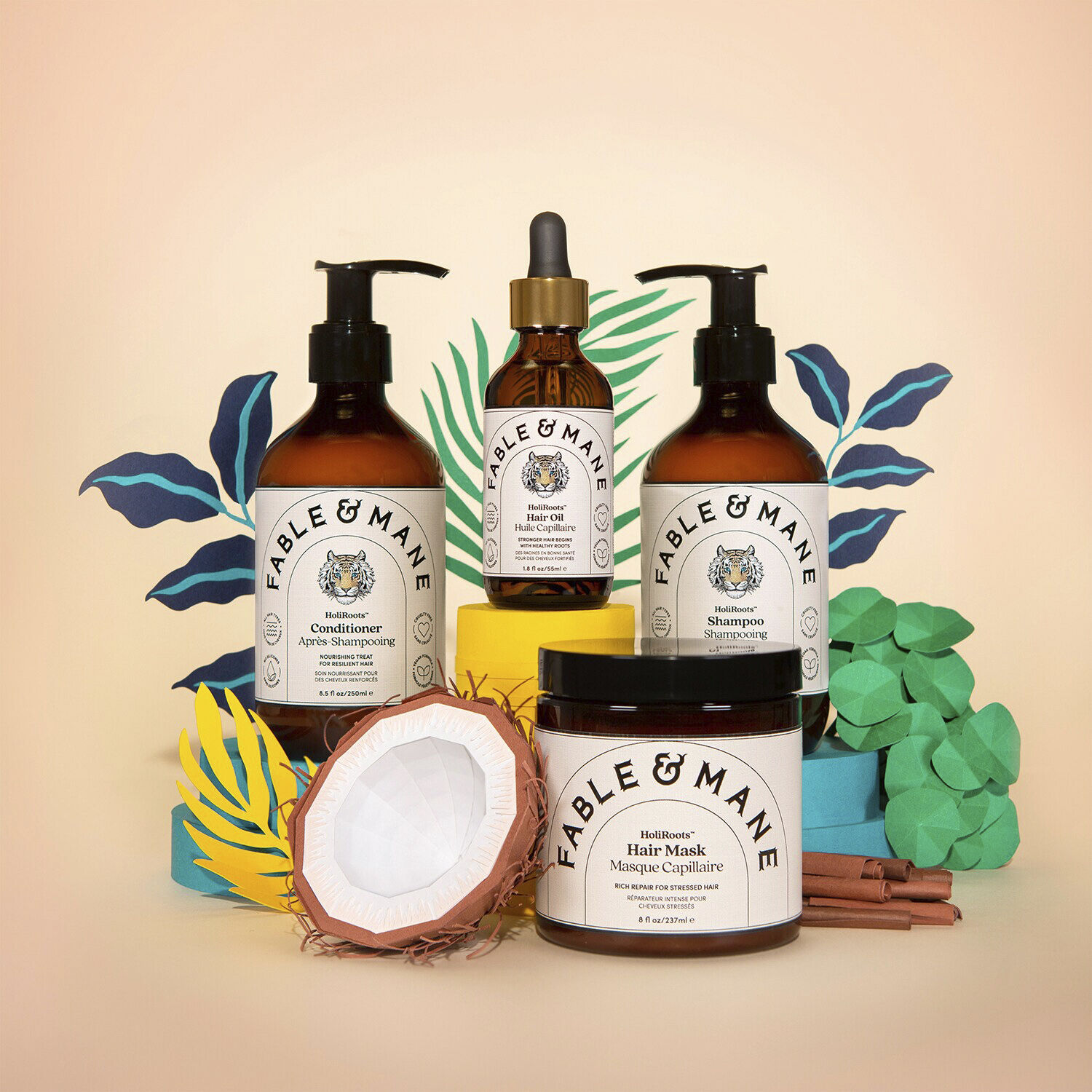 HoliRoots - Pre-Wash Strengthening Treatment Hair Oil