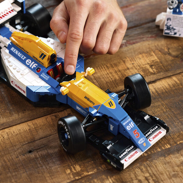Williams Racing FW14B og Nigel Mansell